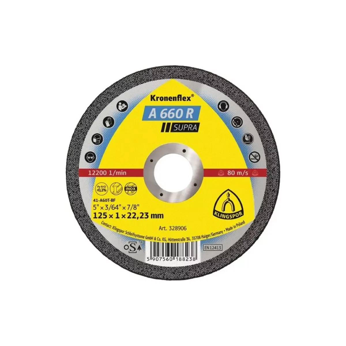 Kronenflex Disc flex (panza flex) metal 125 mm - CRIX.ro