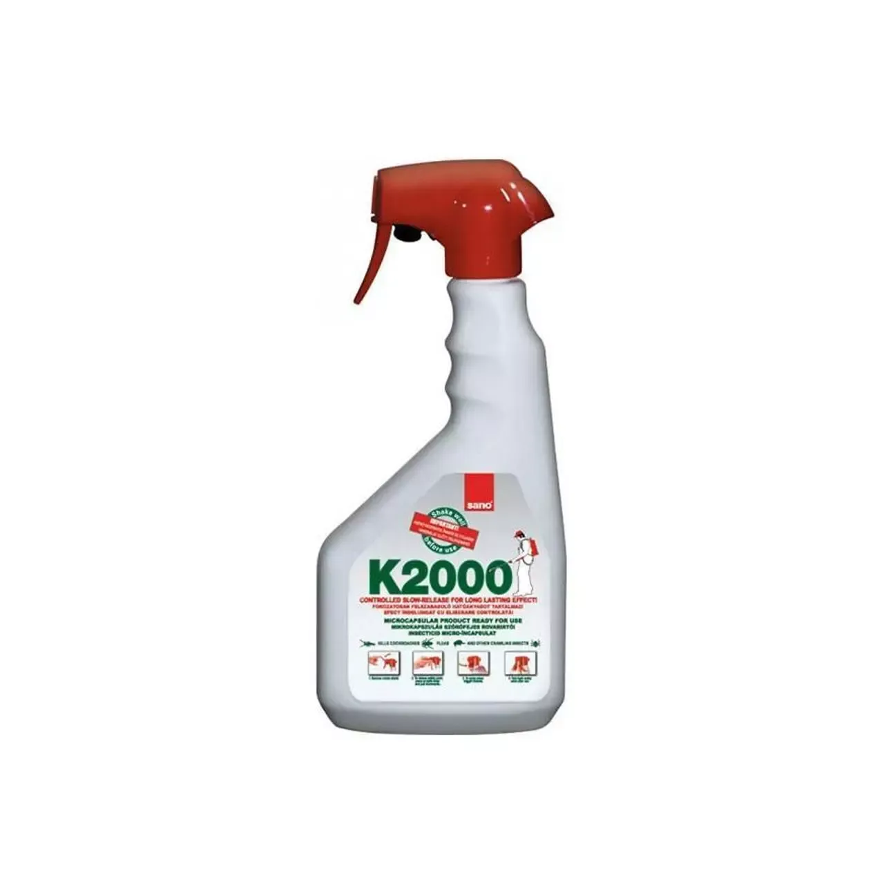 Sano K2000 Insecticid microcapsulat cu pulverizator 750 ml - CRIX.ro