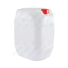 Canistra plastic 20 L cu capac etans, alba