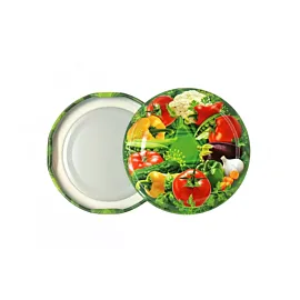 Capac borcan 100 mm cu model legume