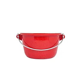 Ceaun emailat 2.3 L (18 cm) rosu