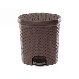 Cos gunoi pedala 10 litri, maro