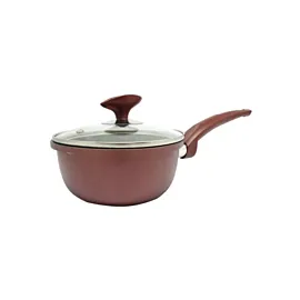 Cratita ceramica cu coada si capac, 22 cm, 3 L, Schmitter