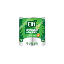 Elfi Prosop bucatarie 2 straturi, 2 bucati, alb