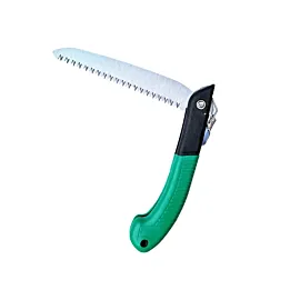 Fierastrau pentru crengi pliabil, de mana, verde