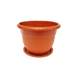 Ghiveci plastic nr.20+tava