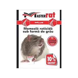 MasterRat Grau otravit pentru soareci, sobolani, rosu, 150 g