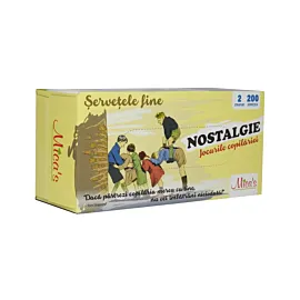 Micas Servetele fine 2 straturi, 200 bucati, albe