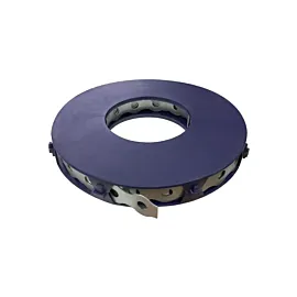 Platbanda zincata (banda perforata), 17*0.8mm