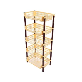 Raft pentru legume si fructe 5 etaje, (diverse culori)