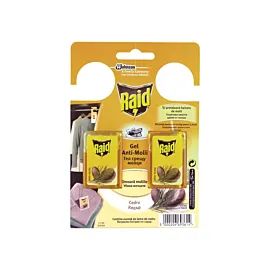 Raid Antimolii gel, esenta de cedru, 2x3 g