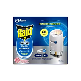 Raid aparat electric tantari 60 nopti cu rezerva lichida 36 ml 
