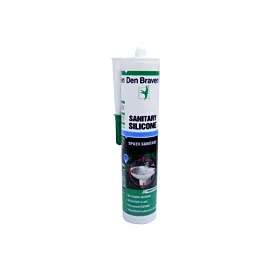 Silicon Sanitar Den Braven alb, 270 ml