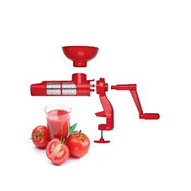 Storcator manual de rosii cu sita, rosu