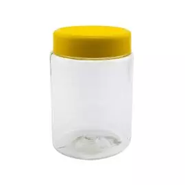 Borcan plastic transparent 750 ml