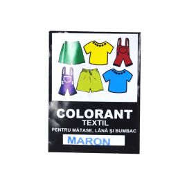 Colorant textil Maron, plic 10 g